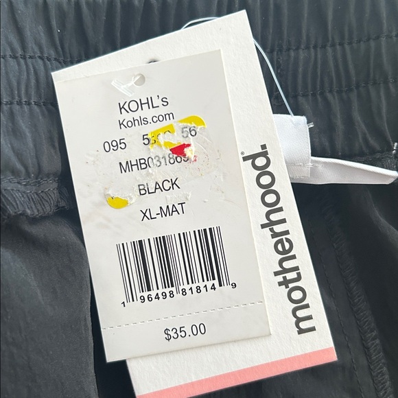 NWT Motherhood Maternity fog utility cargo joggers size XL - Picture 7 of 8